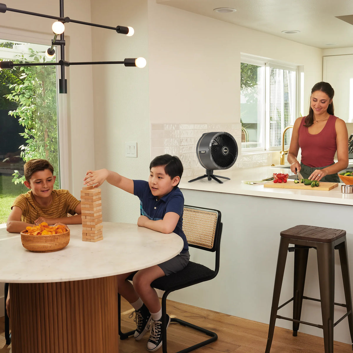 FlexBreeze Fan With Misting Attachment